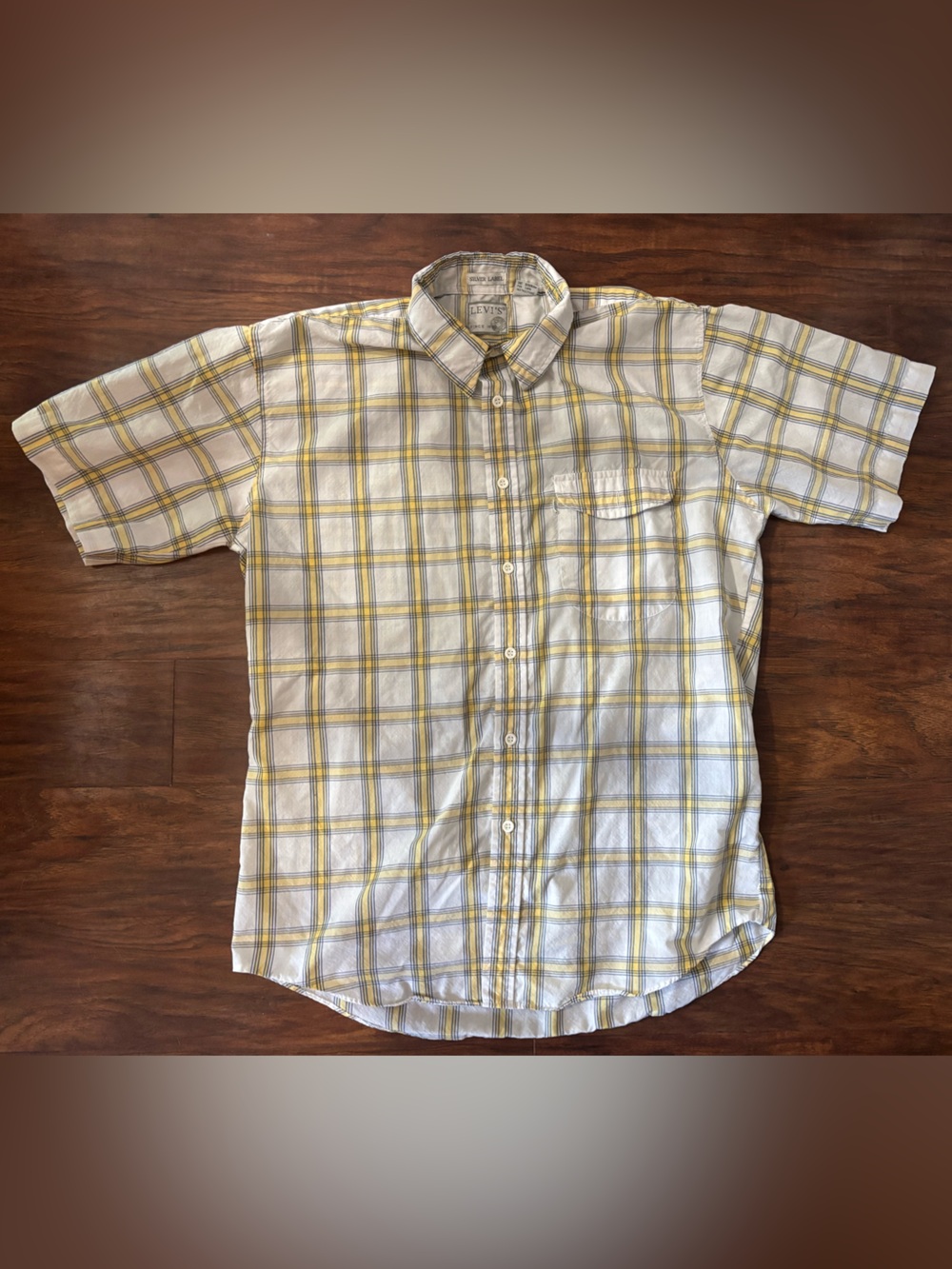 Levi’s Silver Tab Men's Short-Sleeve Plaid Button-Down Shirt